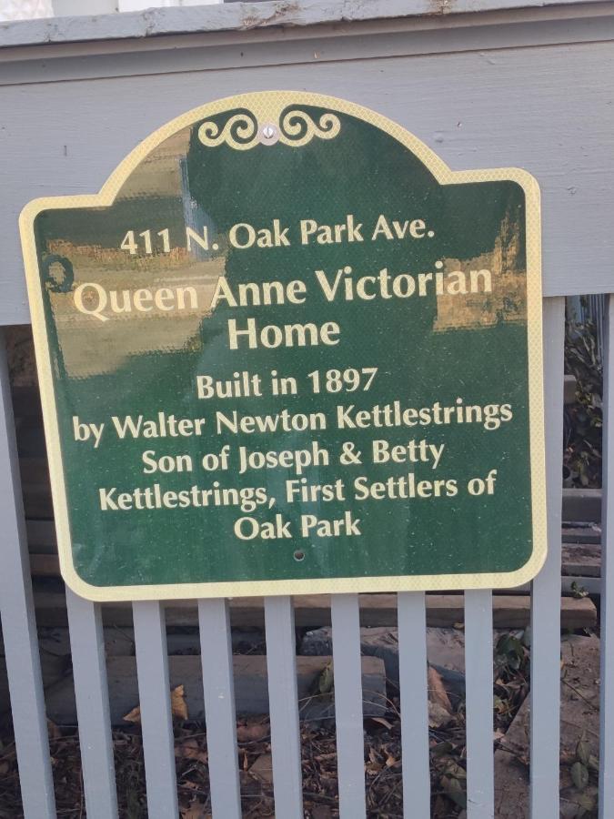 Historic Oak Park Home For 6 / Hemingway District Exterior foto